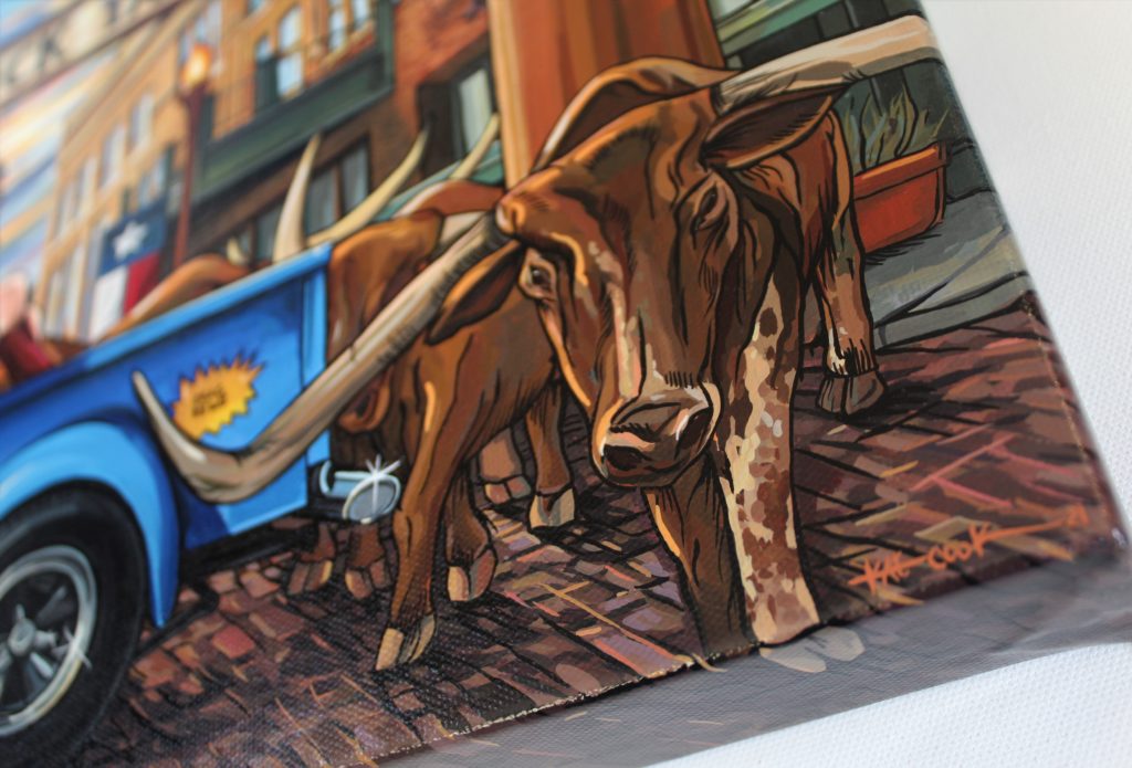 Fort Worth Stockyards by Kate Cook 