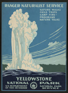 Original WPA Travel poster that inspired the design