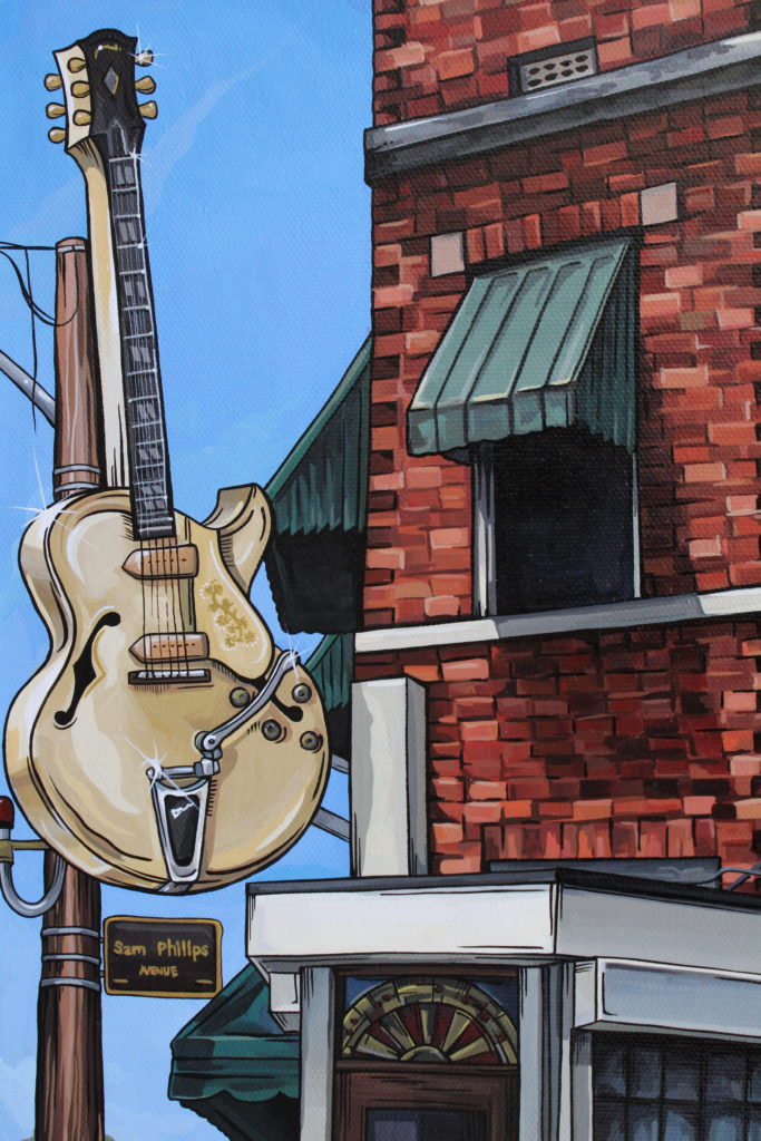 Memphis TN Painting by Kate Cook 