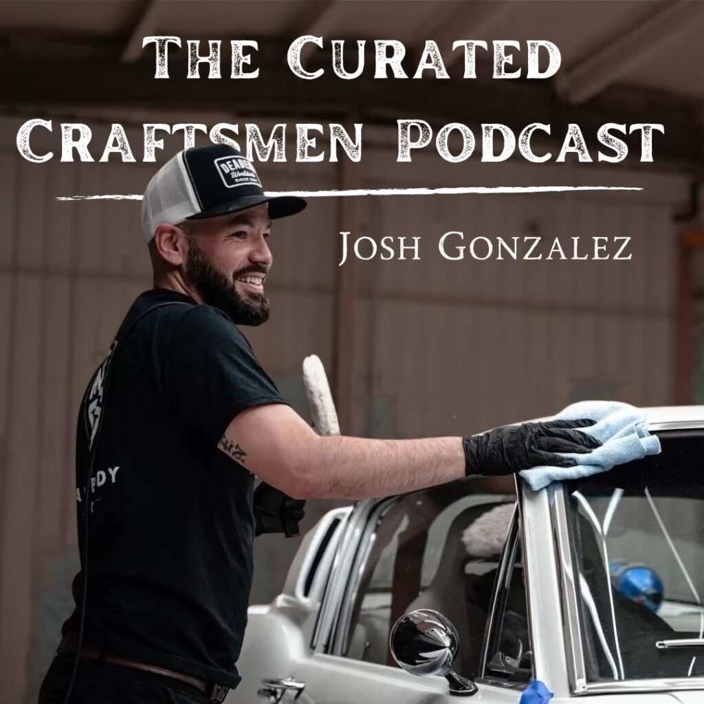 The Curated Craftsmen Podcast, hosted by Kate Cook with Asphalt Canvas Art
