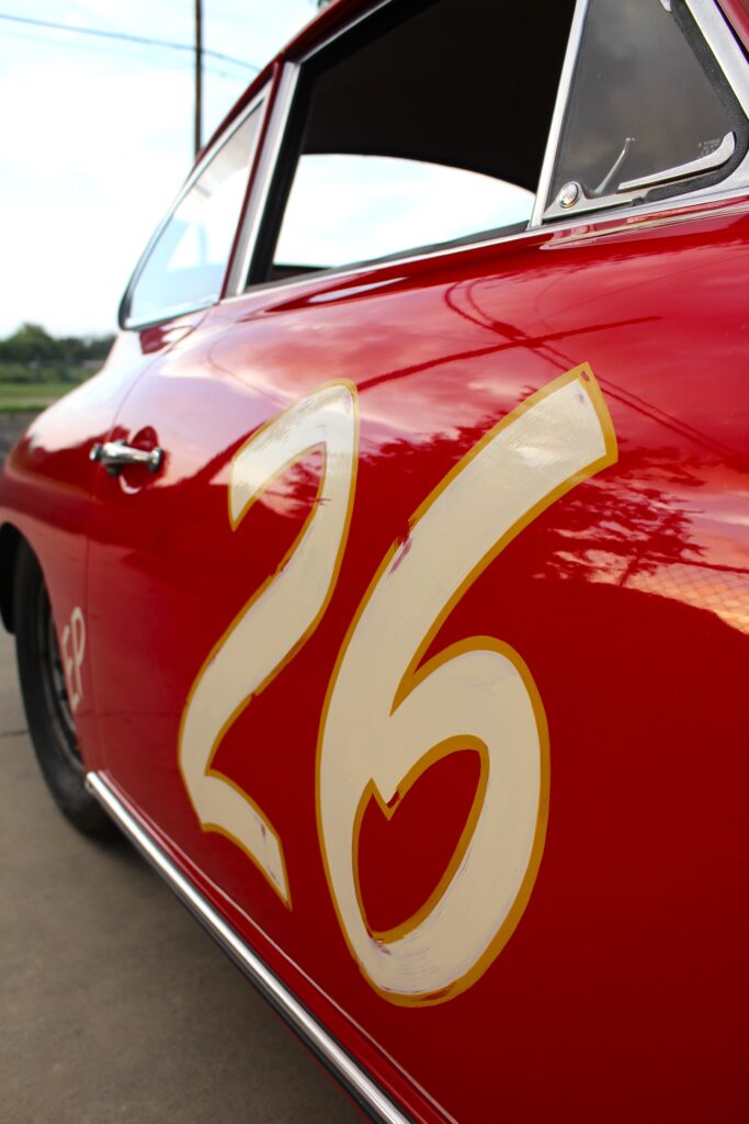 Porsche 356 Race Livery | Custom Art Feature by Kate Cook