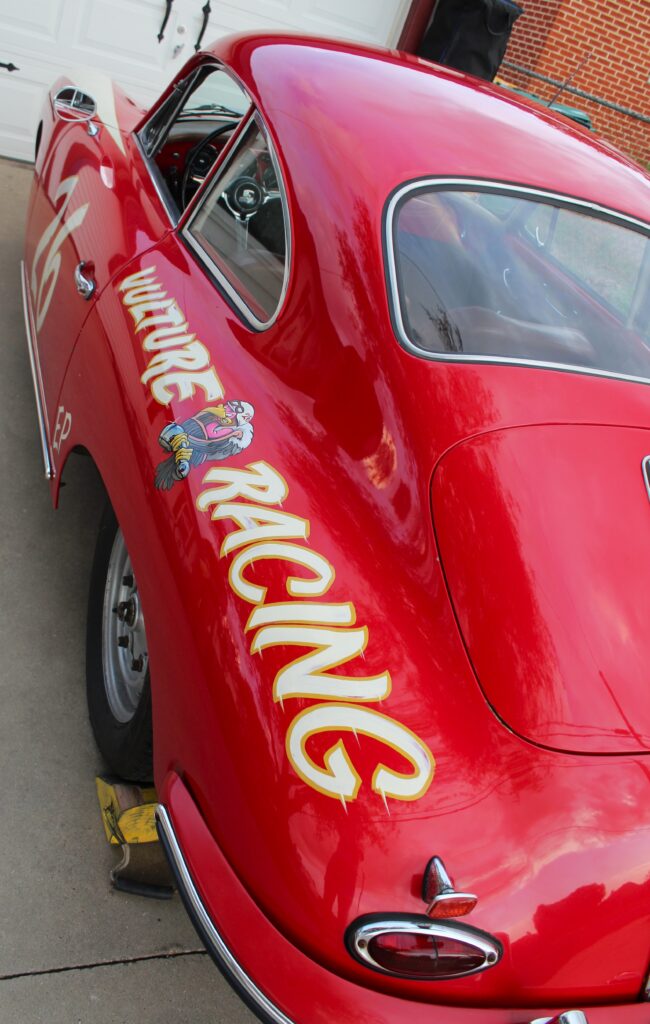 Porsche 356 Race Livery | Custom Art Feature by Kate Cook