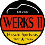 Jason with his Porsche 356 and owner of Werks 11 Temple, Texas