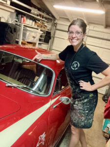 Porsche 356 Race Livery | Custom Art Feature by Kate Cook