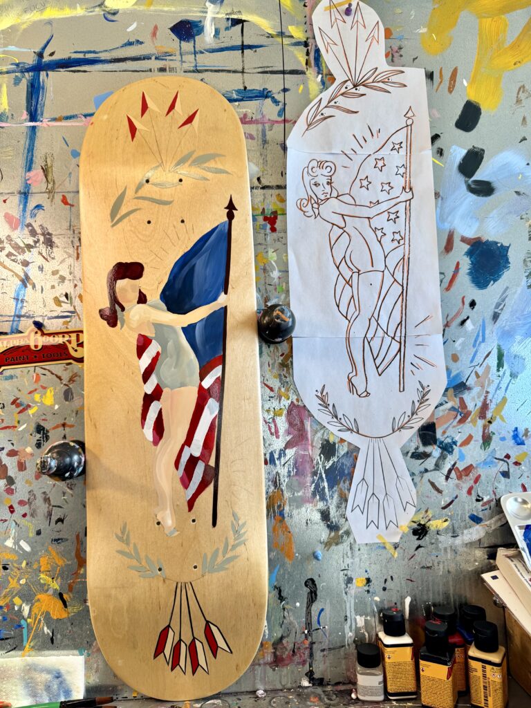 DIY Skate Deck by Kate Cook with Alpha 6