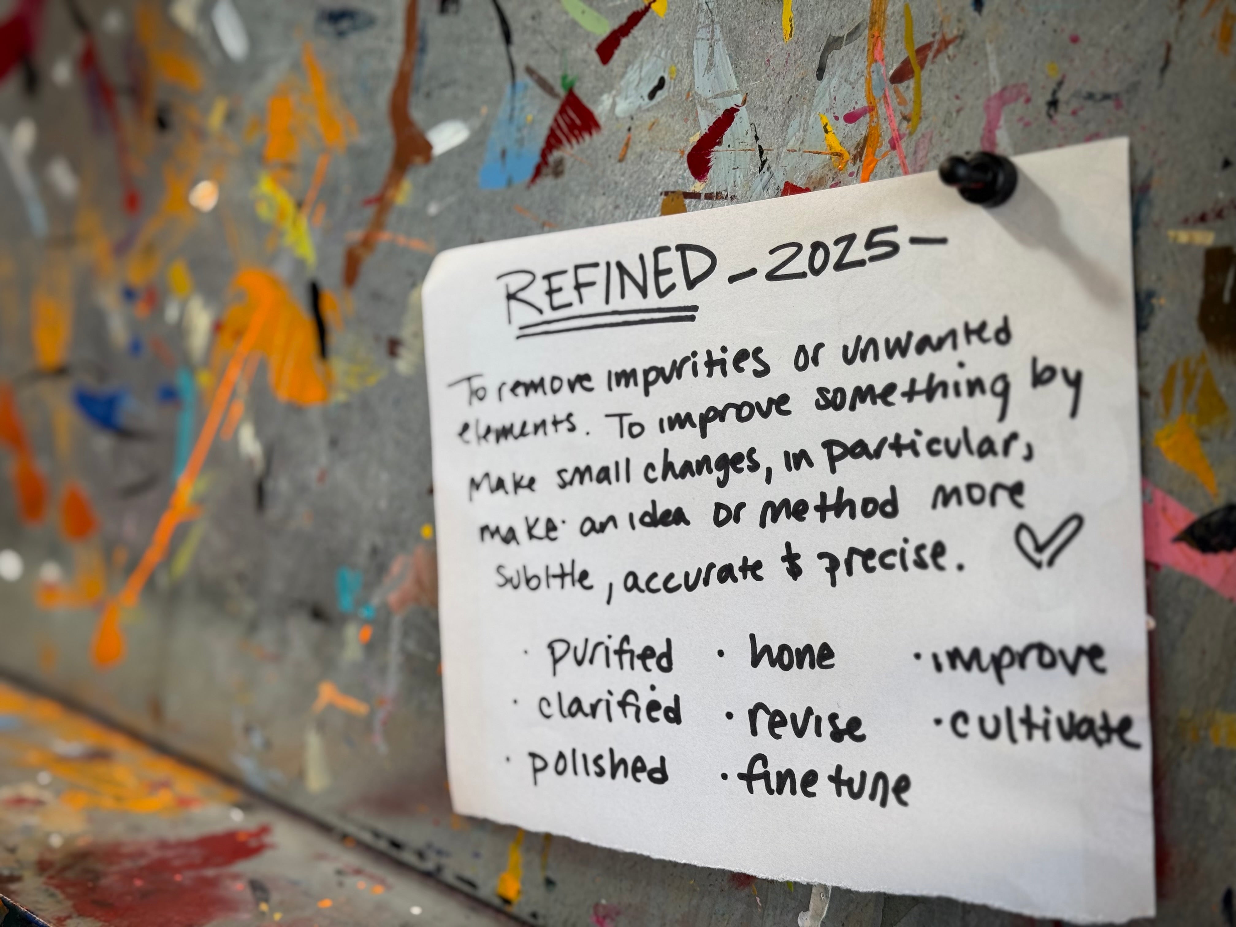 Refinded: My Word of the Year & The Creative Journey Ahead