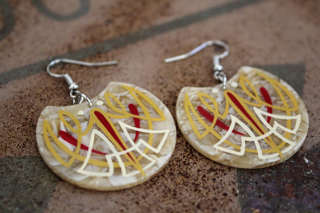 Pinstripe Earrings