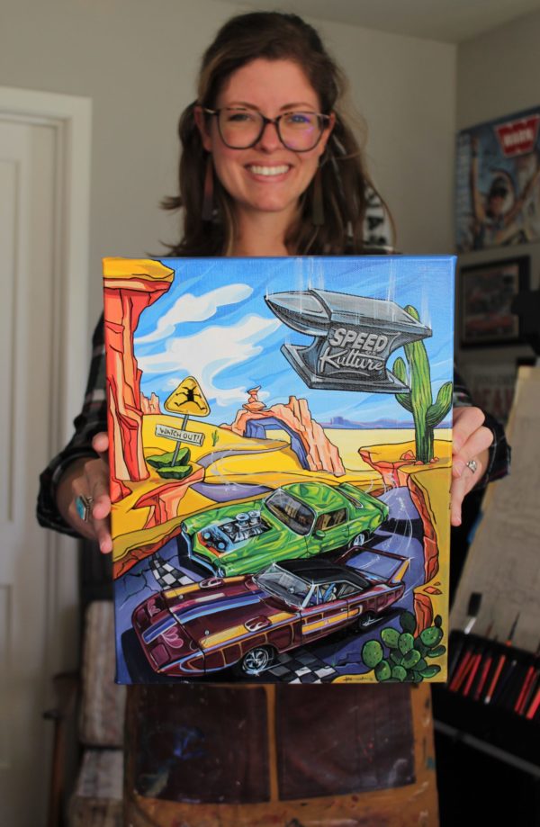 Kate Cook Cover Artist for Speed and Kulture