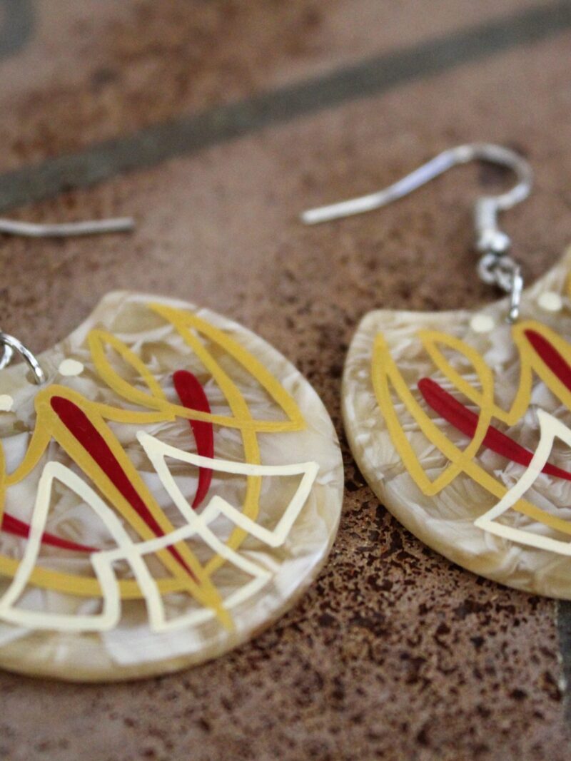 Pinstripe Earrings