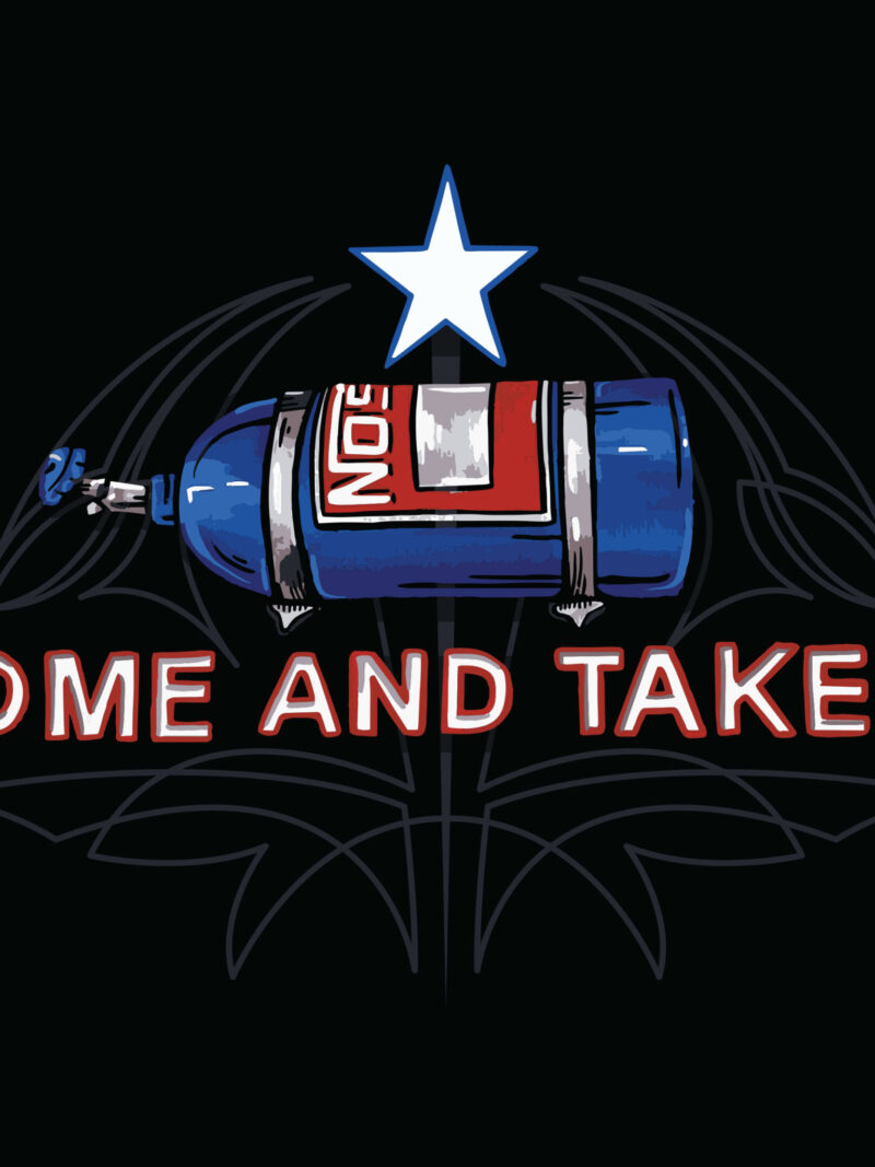 Come & Take It! Art Print by Kate Cook