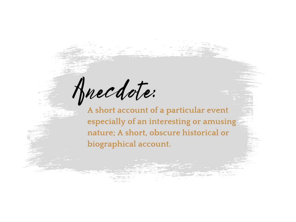 Anecdote to Art Method by Kate Cook 