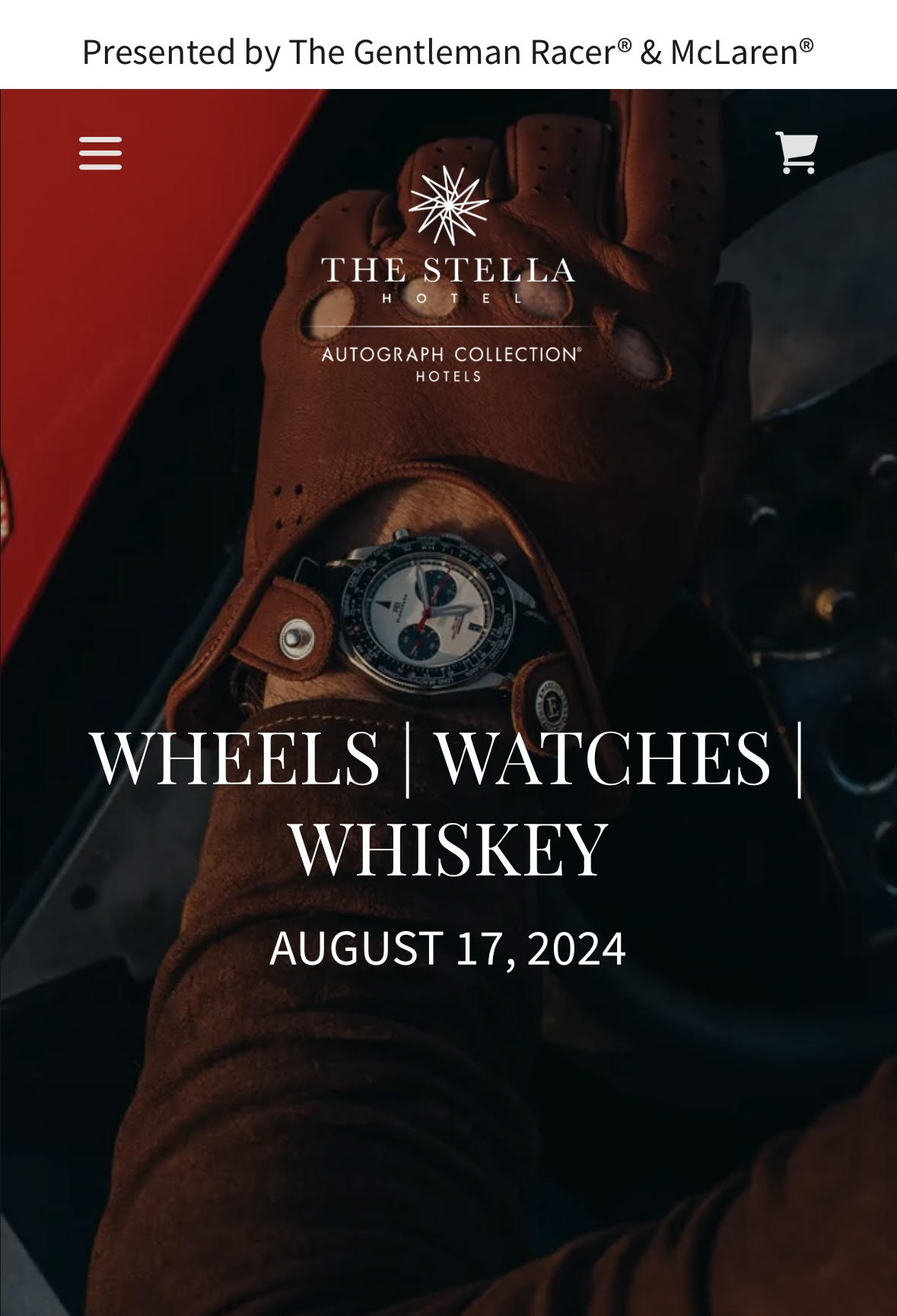 Wheel, Watches, Whiskey Charity Event