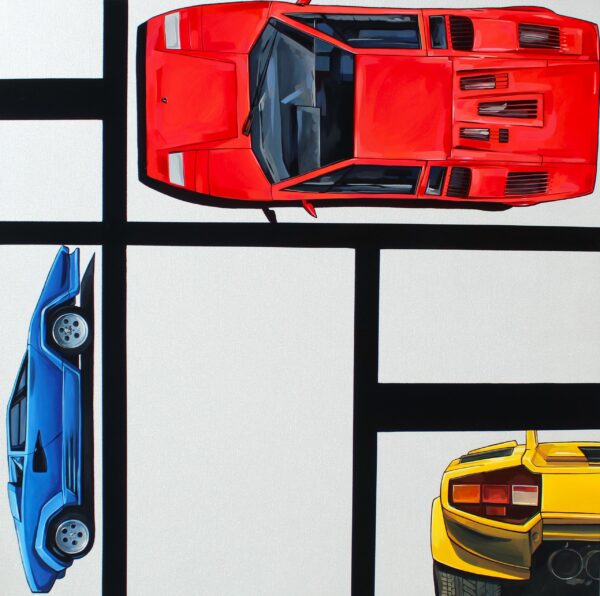 lamborghini countach by kate cook