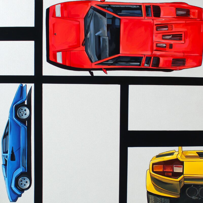 lamborghini countach by kate cook